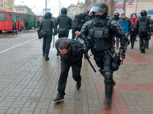 аресты и задержаные в Минске