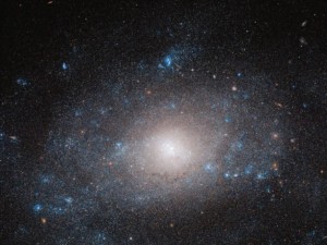 хаббл галактика темная материя
