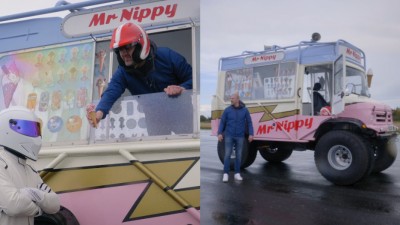 мировой рекорд скорости для фургона с мороженым