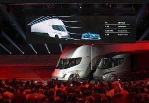 грузовик Semi Tesla