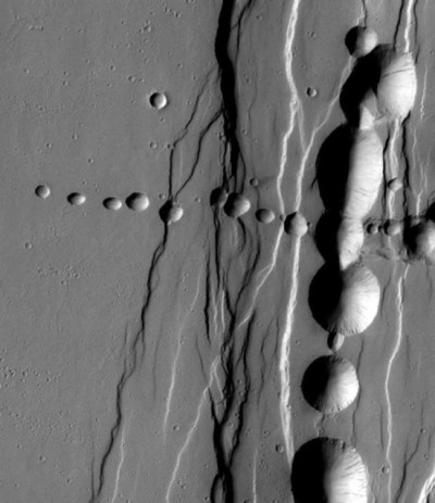 кратер марс