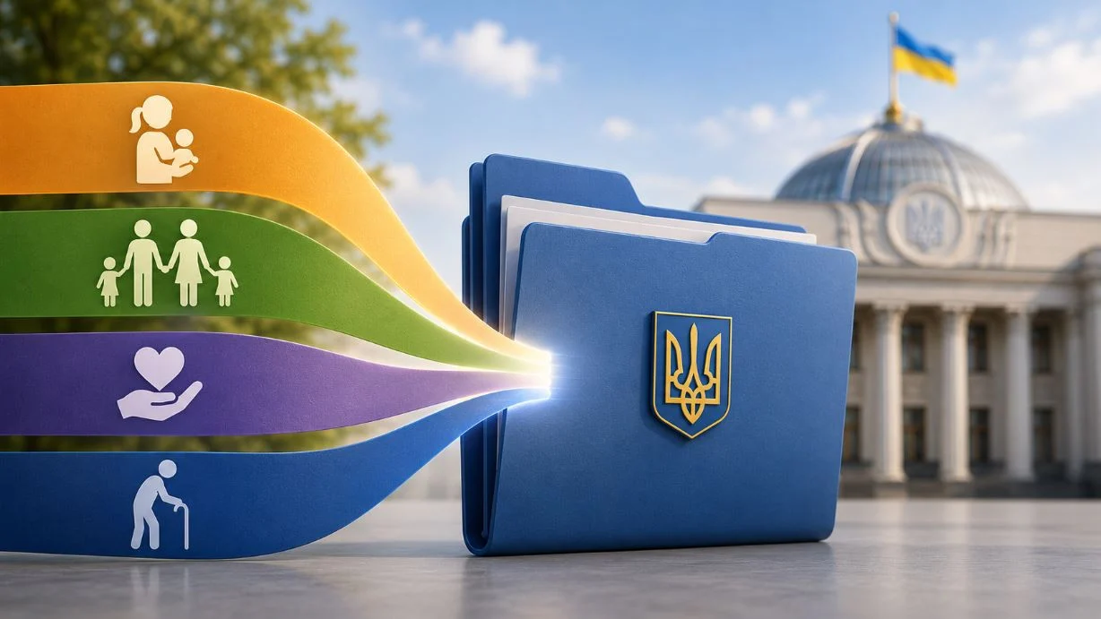 Реформа соціального захисту та підтримки сімей в Україні