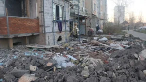 В Охтирці почали відновлювати пошкоджену п’ятиповерхівку для 60 сімей